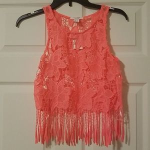 Coral top